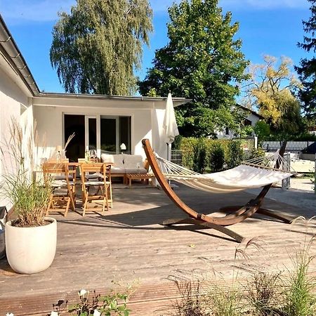 Moderner Bungalow Im Seebad Bansin, 200 Meter Zum Strand 제바트헤링스도르프 외부 사진
