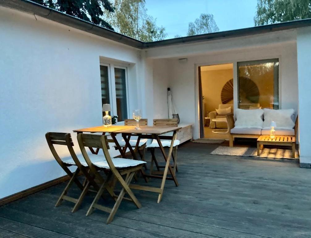 Moderner Bungalow Im Seebad Bansin, 200 Meter Zum Strand 제바트헤링스도르프 외부 사진